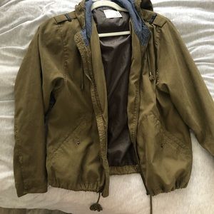 Army green jacket